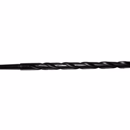 HSS-Spiralbohrer mit konischem Schaft, gefräst, schwarze Oberfläche