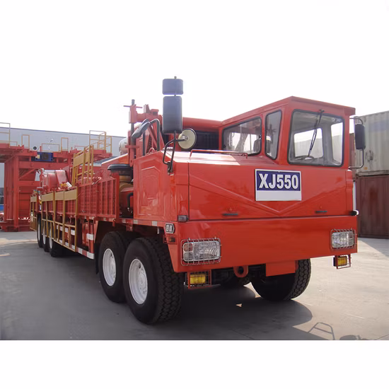 Shacman 8X4 Chassis Refit Oil Field Well Repair Truck Workover Rig